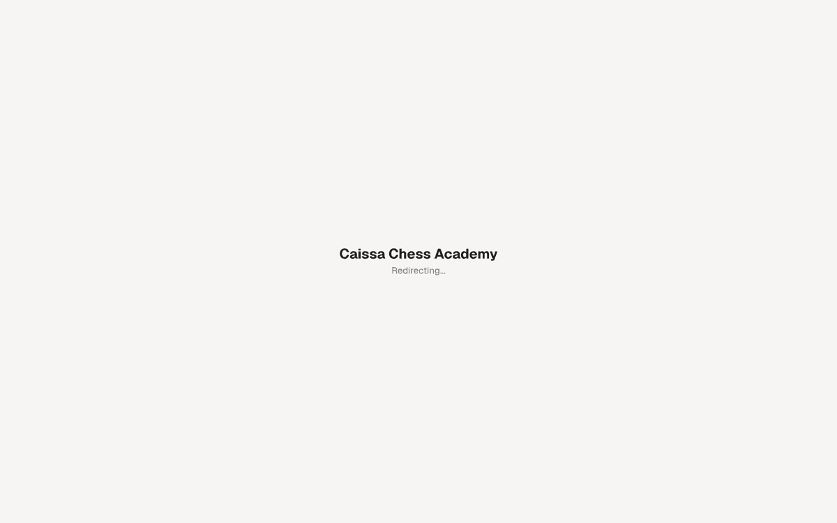 Chess Club Dashboard screenshot