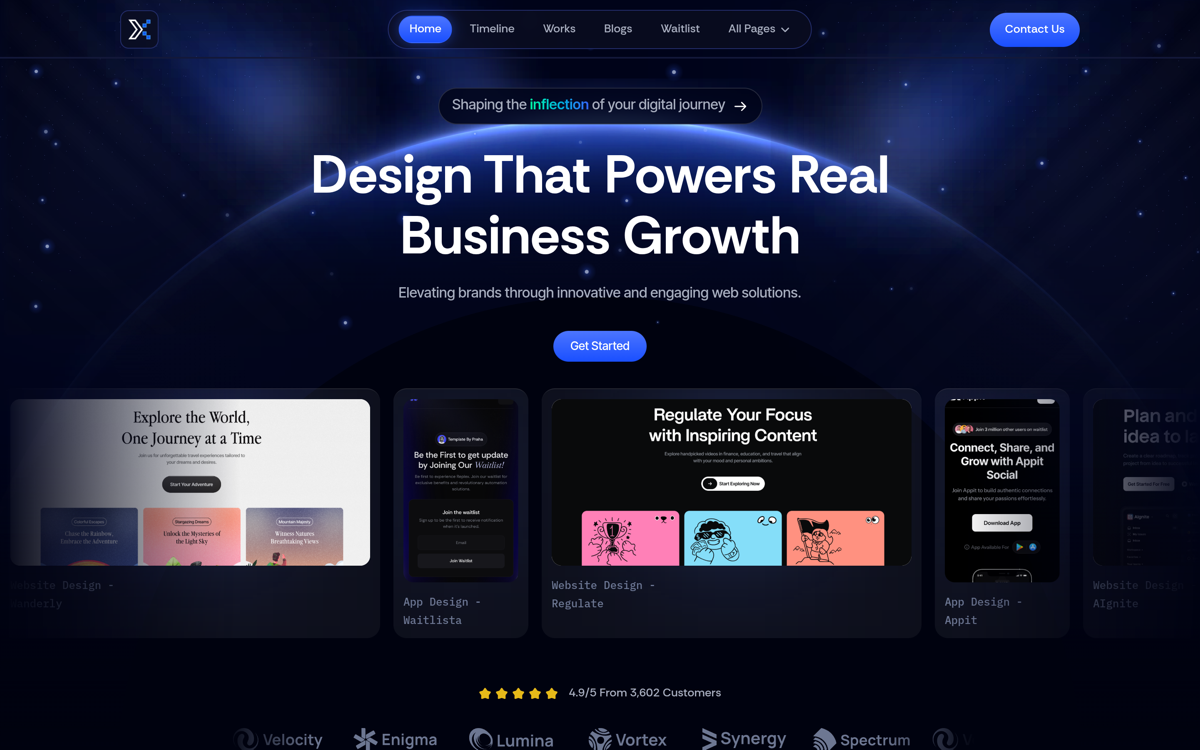 Company Landing Page v2